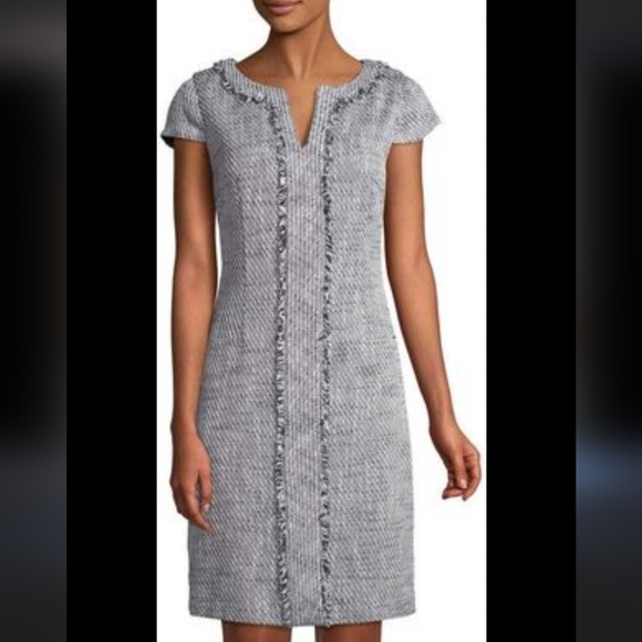 Karl Lagerfeld Tweed Dress - Picture 1 of 9